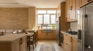 کورټ اپارتمنټ د ۳ خپلو ځایونو سره چې بیارغنده شوی دی thumbnail 3