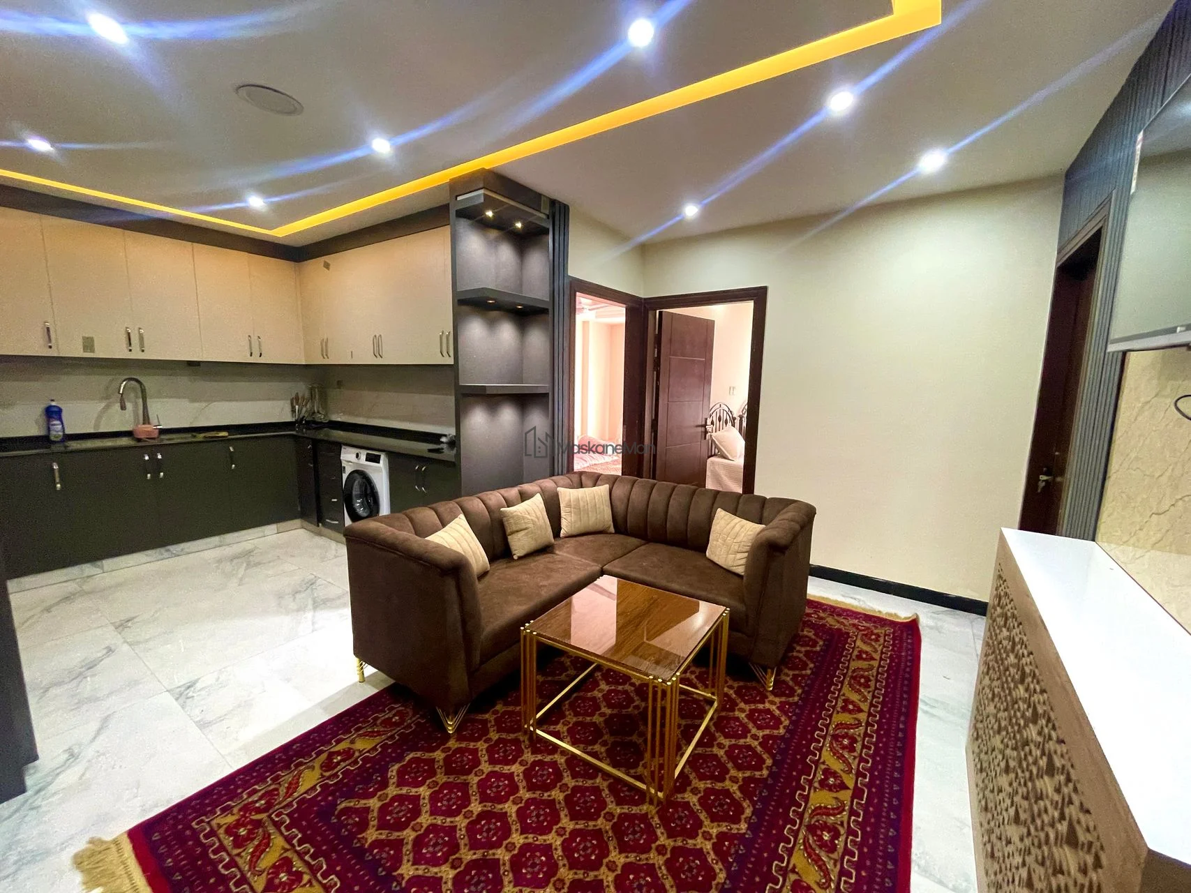 آپارتمان ۳ اتاقه مبله در شهرنو کابل