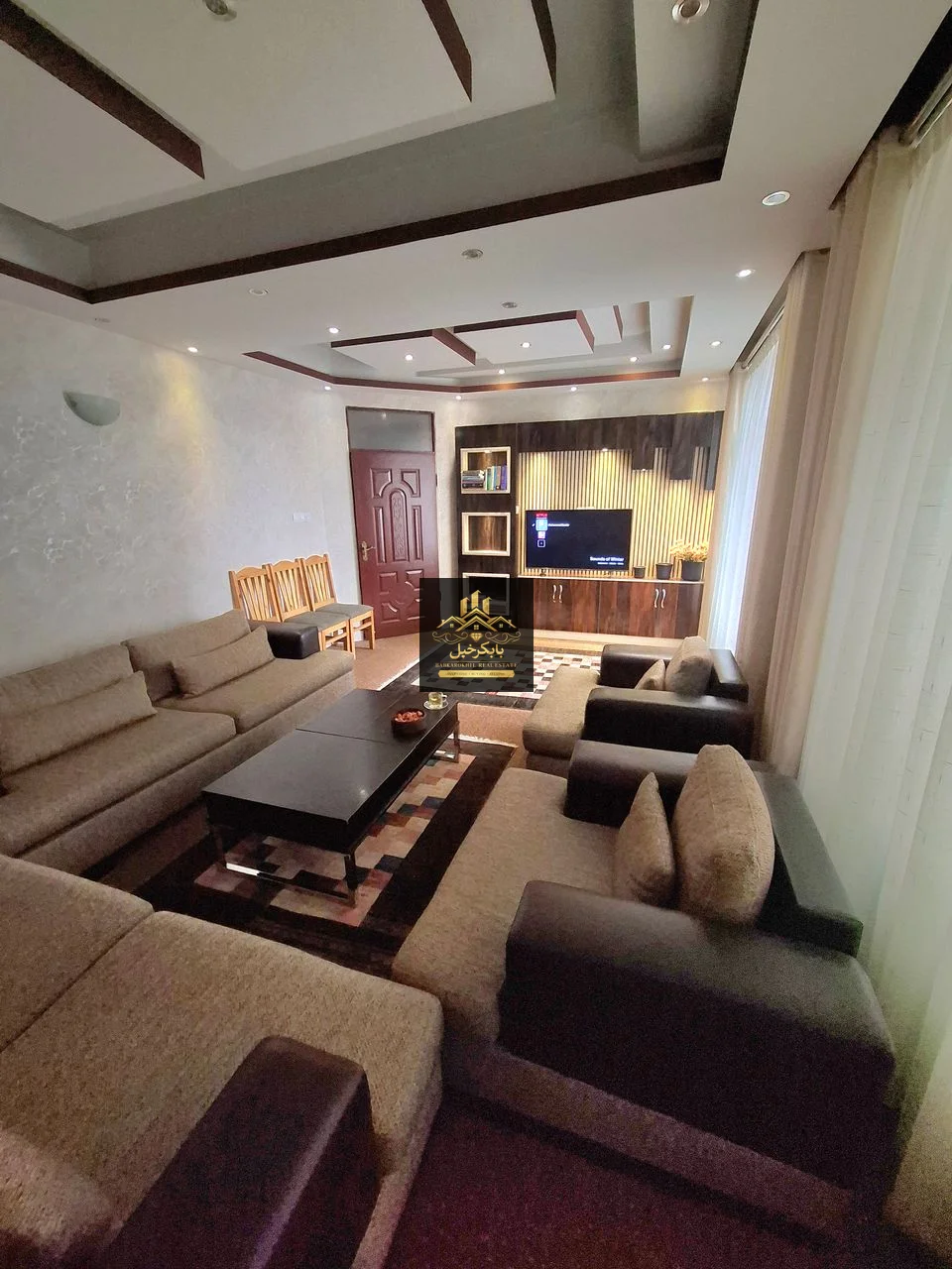 آپارتمان ۳ اتاق خواب با فرنیچر مکمل در کارته چهار